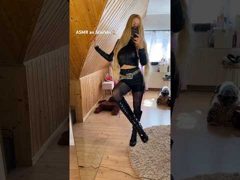 Ich mache Asmr an meinen Stiefeln! 💕