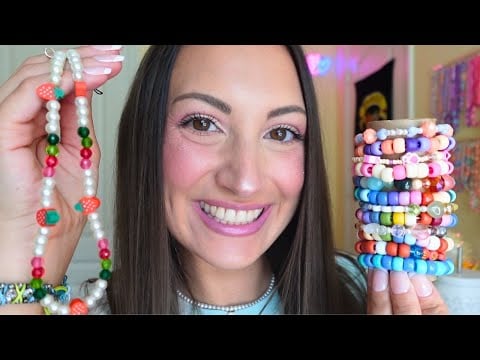 ASMR Jewelry I've Made Lately & Love ☆ (summer inspo)