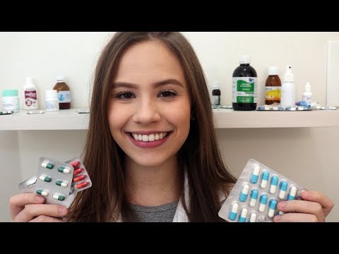 ASMR FARMACÊUTICA TE ATENDENDO (VÍDEO PARA RELAXAR E DORMIR)