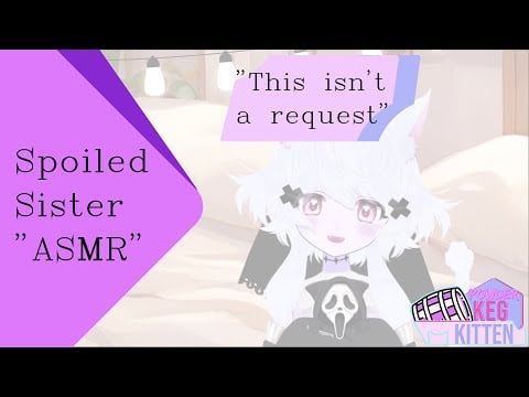 "ASMR" Roleplay: Your Spoiled Sister Wakes You Up to Buy Candies on Sale after Halloween