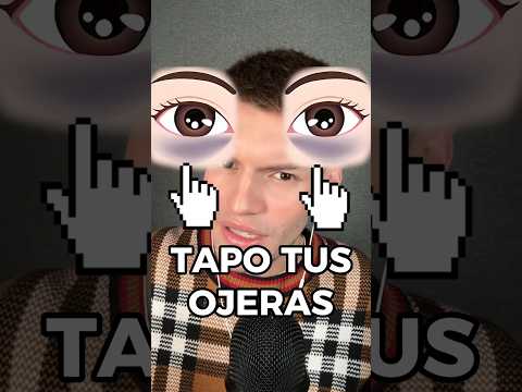 TE MAQUILLO Y TAPO TUS OJERAS! #asmr ROLEPLAY DE MAQUILLAJE #shorts #viral #asmrvideo