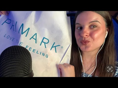 ASMR Súper Haul PRIMARK ~ susurros, sonidos relajantes ♡