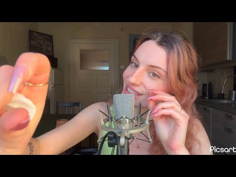ASMR Get to Know Me!! close up whispering & more