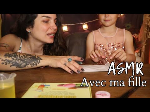 ASMR AVEC MA FILLE * On crée des bougies sans cire !