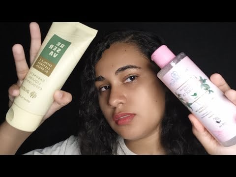ASMR Noturno: Limpeza Facial Para Você Dormir Melhor