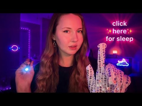 ASMR~Follow My Instructions For Sleep😴 (light triggers, focus tests, eyes closed)✨