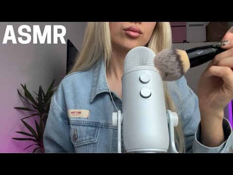 ASMR - intense mic brushing