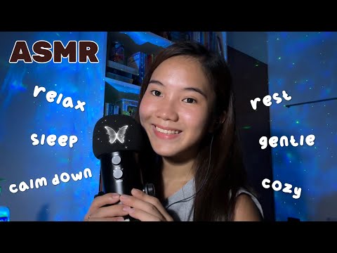 FAST AND UP-CLOSE TRIGGER WORDS TO HELP YOU SLEEP 😴