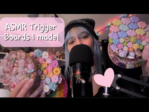 ASMR With Trigger Boards! (Textured Tapping)