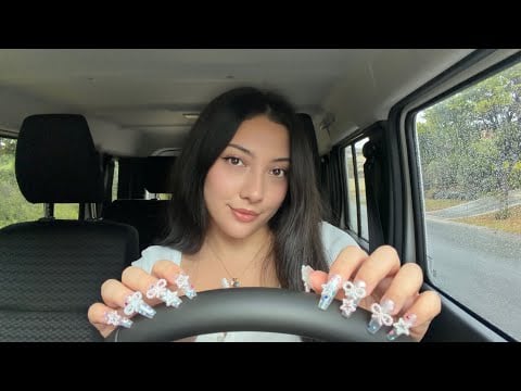it's raining on my car ASMR