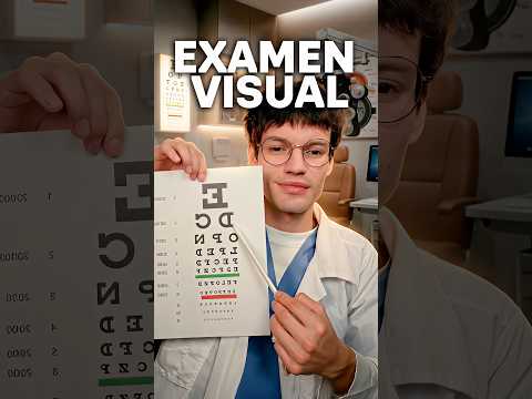 TE HAGO UN EXAMEN VISUAL RÁPIDO Y DEFINITIVO #asmr #relax #humor #asmrsounds