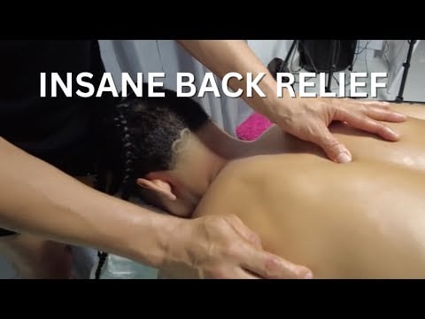 Your Back Will Appreciate This Massage | Deep Back Therapy | Relaxing ASMR