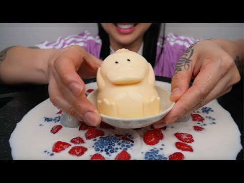 THAI DESSERT + JIGGLY JELLY (ASMR EATING SOUNDS) NO TALKING | SAS-ASMR