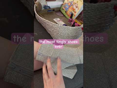 THE MOST TINGLY SHOES EVER!!!! #asmr #shorts #reels #relax #sleep #viral #tingles #oddlysatisfying