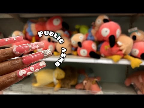 1 HR OF PUBLIC ASMR IN TARGET | LOFI, Camera Tapping, Scratching, Price Check, Rambling & More!