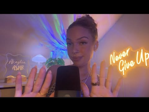 ASMR Positive Affirmations ✨ Mouth Sounds & Hand Movements