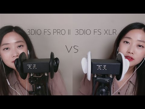 [ASMR] 3DIO Pro 2 마이크 테스트 짠 New 3DIO Pro2 MIC TEST