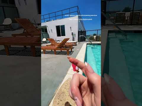if i guess your pets name you have to go to sleep ASMR game at the pool #asmr #lofiasmr #asmrgames