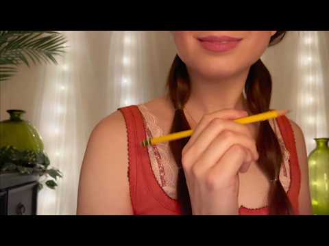Face Tracing with Sharp No.2 Pencil  |  POV ASMR Face Drawing