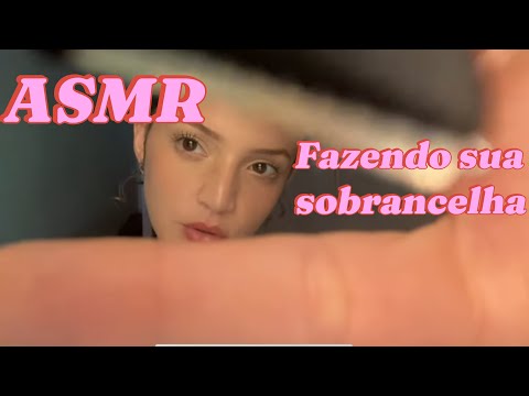 ASMR CASEIRINHO 😴 fazendo sua sobrancelha