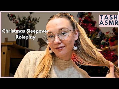 ASMR Christmas Sleepover With Your Bestie (Roleplay)