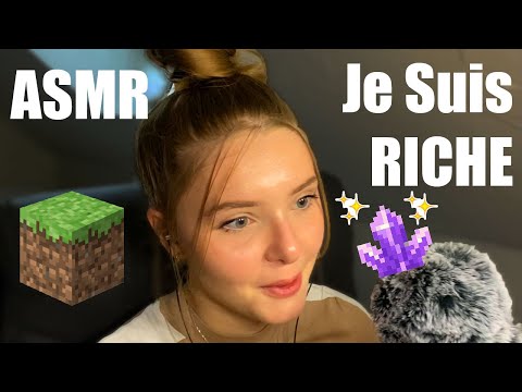 [ASMR FR] Minecraft | Oh le Jackpot 🤩 Je Trouve une Géode d’Améthyste Sans Faire Exprès ! #7