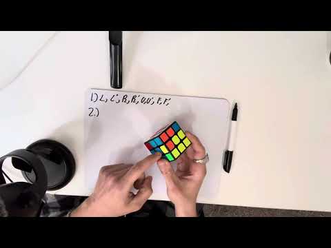 ASMR - explaining how I solve the Rubik’s cube