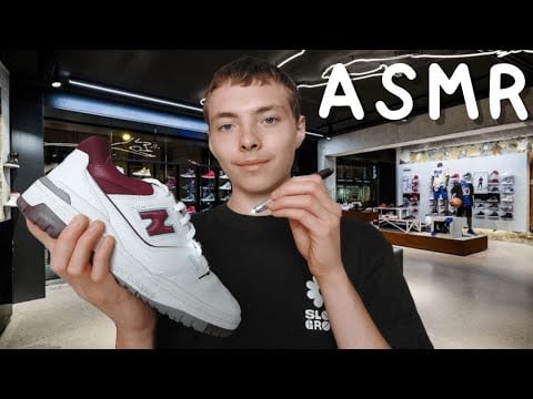ASMR FR: Roleplay👟je legit check ta 550 New Balance👟