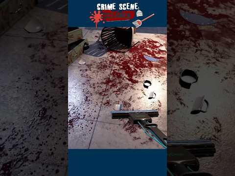 ASMR🧼おしゃべりなしで●人現場のお掃除🤫🩸 #crimescenecleaner #shorts  #asmr #asmrgaming