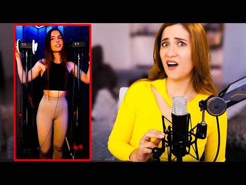 ASMRtist REACCIÓNANDO AL ASMR en TIKTOK | ASMR Español | Asmr with Sasha