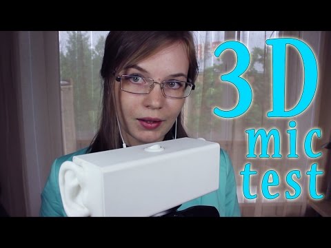 FINALLY! My 3D preciousss | 3D Microphone Test | Binaural Sound | ASMR