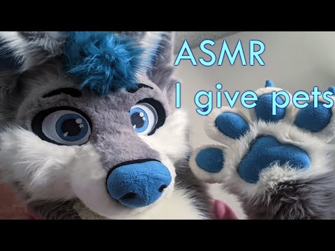 [Furry ASMR] Petting you OwO (talking + visual triggers)