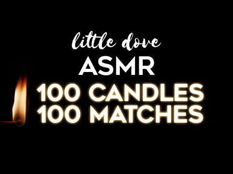 ASMR 💕  [Matches | Candles | Counting | Soft Speaking | Dim Lighting]