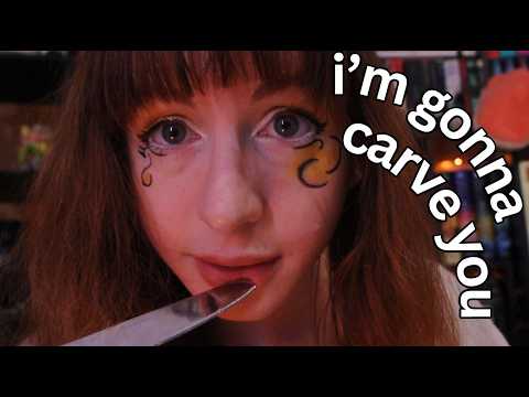 you are a pumpkin & you need a face (asmr)