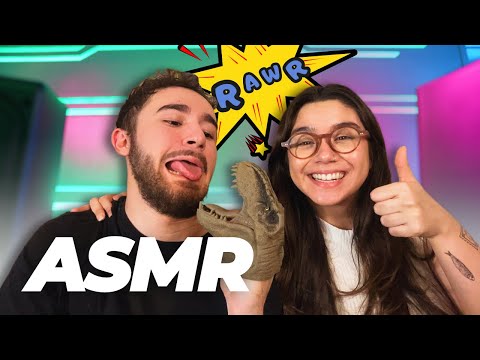 ASMR PELA PRIMEIRA VEZ (sons para relaxar e dormir!)