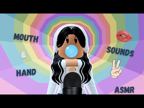 [Roblox ASMR] Mouth, Hand & Gum Chewing Sounds!! 😴 | Cotton obby