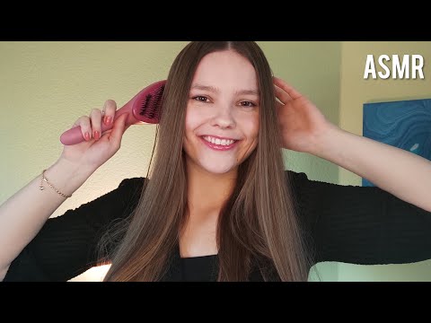 ASMR Hair Brushing No Talking - Wet Hair Tingles