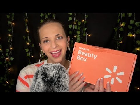 ASMR Walmart Beauty Box Unboxing 💄✨ What Did I Get?!