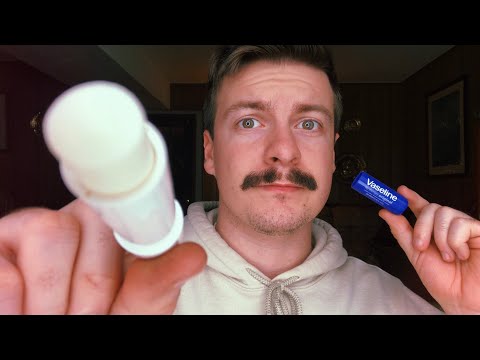 [ASMR] Moisturizing Your Face & Mouth Sounds | Visual ASMR Triggers