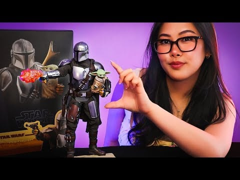 ASMR ✨ Relaxing STAR WARS Unboxing 🚀 Mandalorian and Child 'HOT TOY' Opening 📦