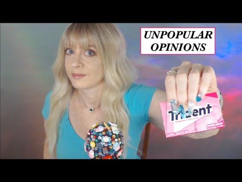 ASMR Gum Chewing Unpopular Opinions of Reddit | Whispered Reactions