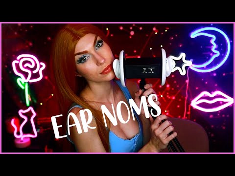 ASMR FOR SLEEP | Quiet Ear Noms and Mouth Taps To Relax You