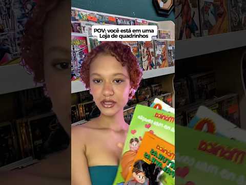 Pov: você está em uma loja de quadrinhos #asmr #asmrvideo #shorts #youtubeshorts #pov #humor #funny