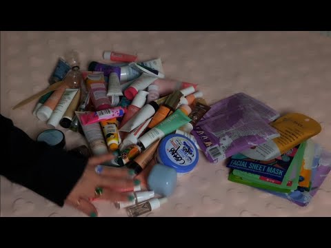 Asmr Français,  rangement, je range mes produits de beauté