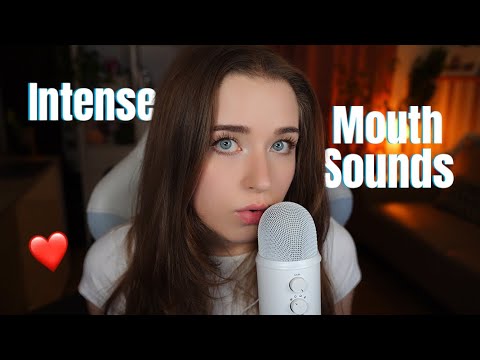 ASMR 200% Sensitivity Mouth Sounds That Are Too Close to the Mic