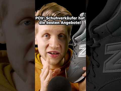 ASMR - POV: Schuhverkäufer hat die besten Angebote! #asmr #shorts #roleplay #deutscheasmr