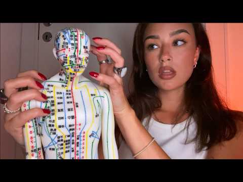 [ASMR] you are an acupuncture doll (semi violent)