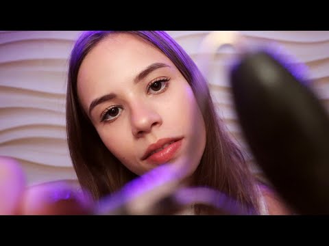 ASMR LIMPEZA de PELE com MASSAGEM RELAXANTE