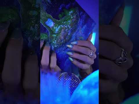 Tree Book ASMR 🫠💙💤 #asmr #asmrsounds #asmrvideo #asmrlivestream #livestream