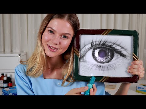 [ASMR] Eye Doctor Lizi Tests Your Vision.  Medical RP, Personal Attention